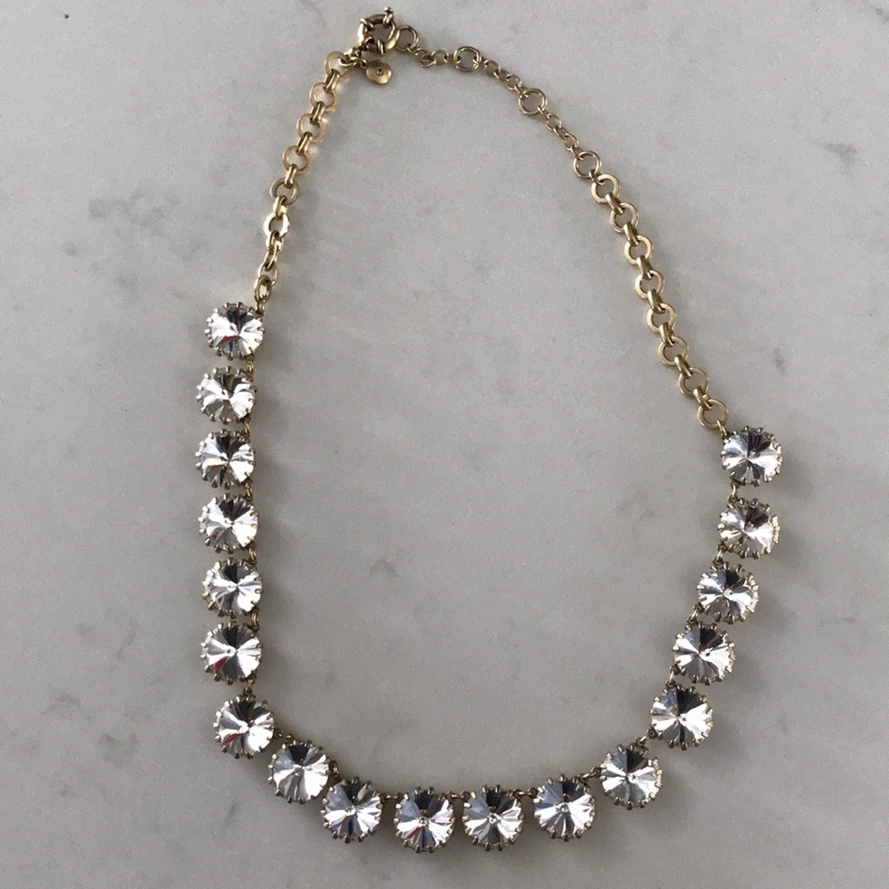 J. Crew crystal necklace